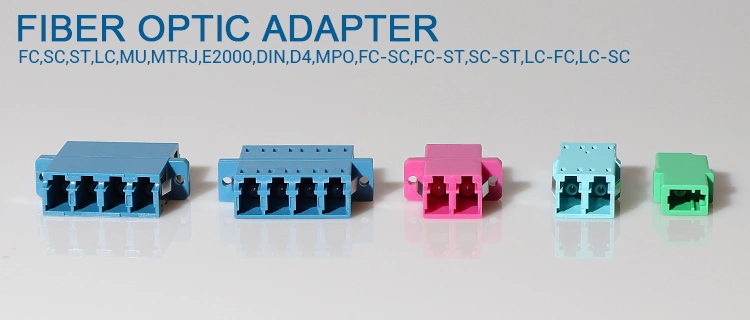 High Quality LC Duplex Adapter Sm mm Simplex Duplex Fiber Optic LC Adapter