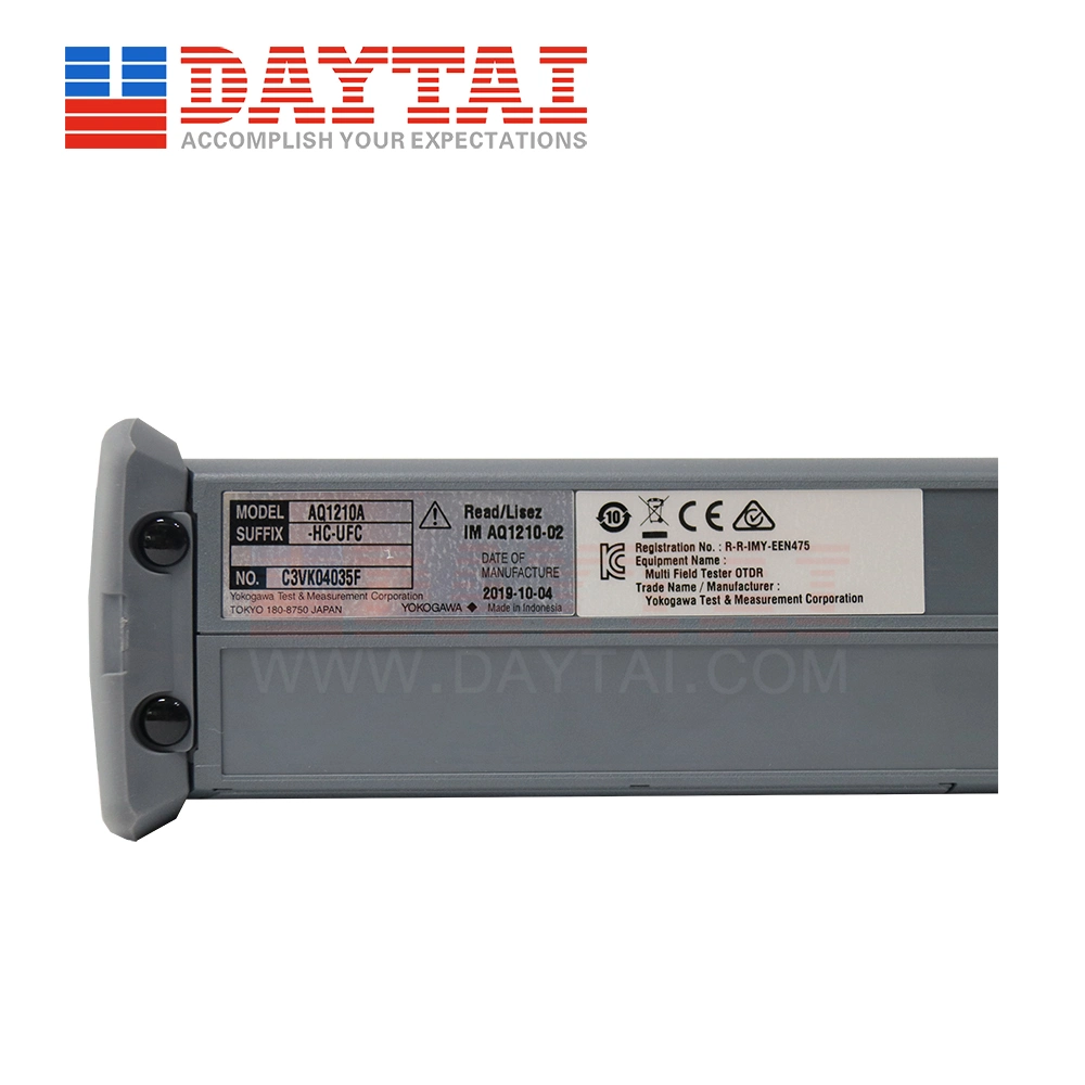 High Performance Yokogawa 1310/1550/1625nm Aq1210 OTDR