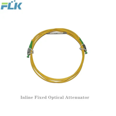 Puissance de fibre optique 1W Pdl Less0.2dB Atténuateur optique fixe en ligne (FOA) en stock