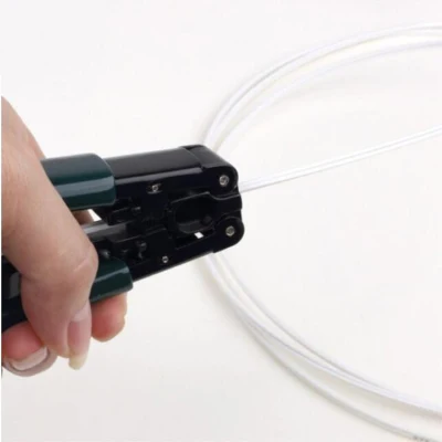 Kits d'outils de dénudage de gaine de câble à fibre FTTH Dénudeur de câble plat à fibre optique